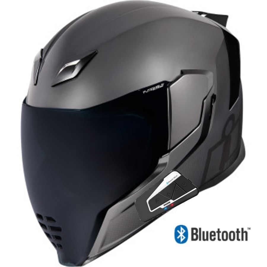 Icon Airflite™ Jewel MIPS® Full Face Bluetooth Helmet Silver