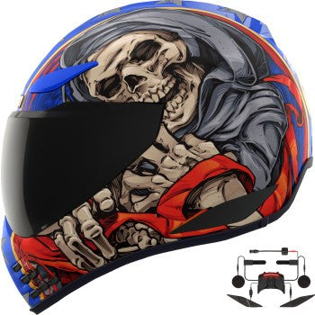 Icon Domain Full Face Bluetooth Helmet Revere Glory