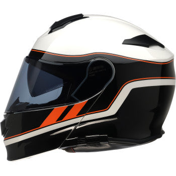 Z1R Solaris 2.0 Modular Helmet Opus Black/White/Orange