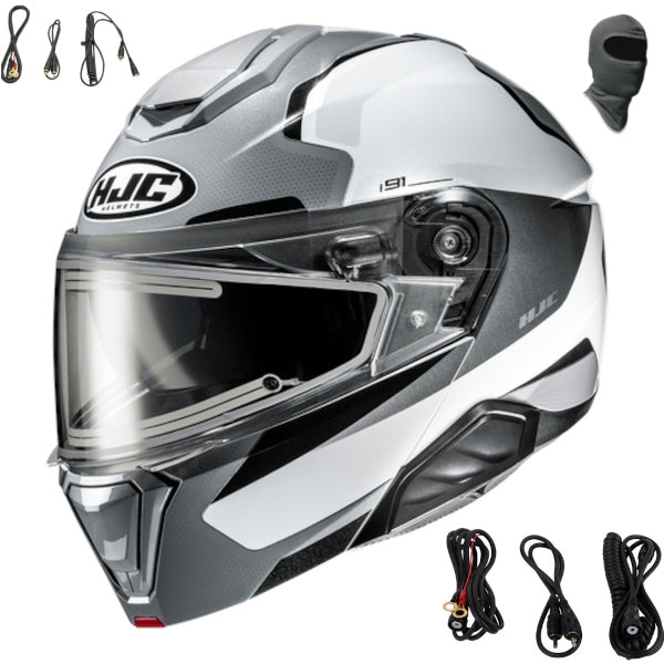 HJC i91 Modular Snow Helmet Felio MC-5 Electric Shield