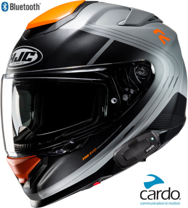 HJC RPHA 71 Bluetooth Helmet Frepe MC-7SF Cardo