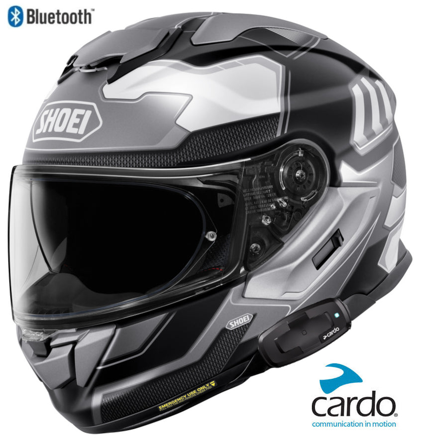 Shoei GT-Air 3 Bluetooth Helmet Agility TC-5 Cardo Packtalk S
