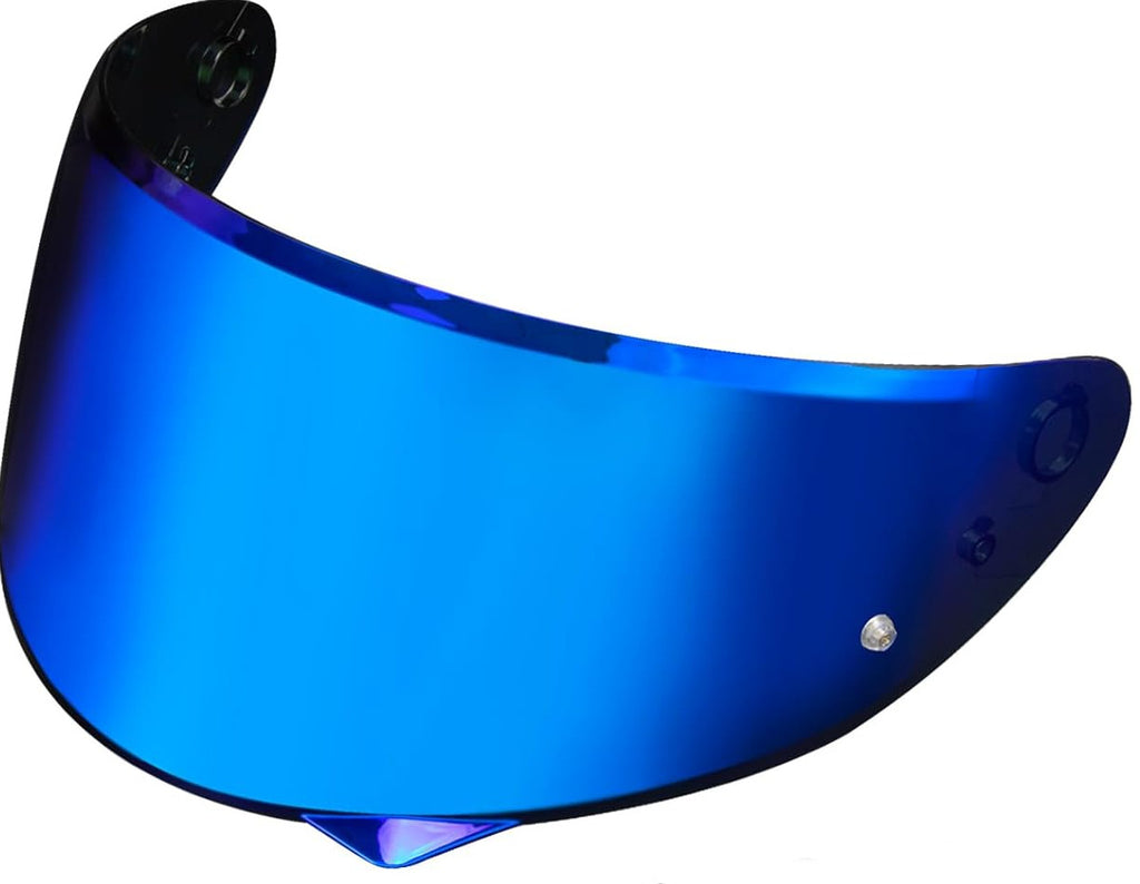 fits Harley Davidson HD H34 Helmet Pinlock Ready Blue Mirror Shield