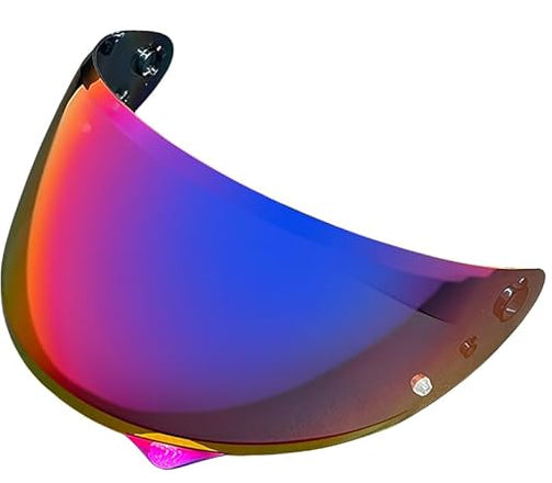 fits Harley Davidson HD H34 Helmet Pinlock Ready Purple Mirror Shield