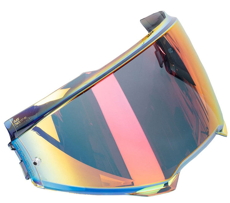 HJC F100 Helmet Pinlock Shield Red Mirror for L-2XL Helmets