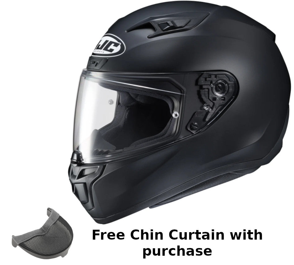 HJC i10 Full Face Helmet Flat Black – HelmetCountry.com