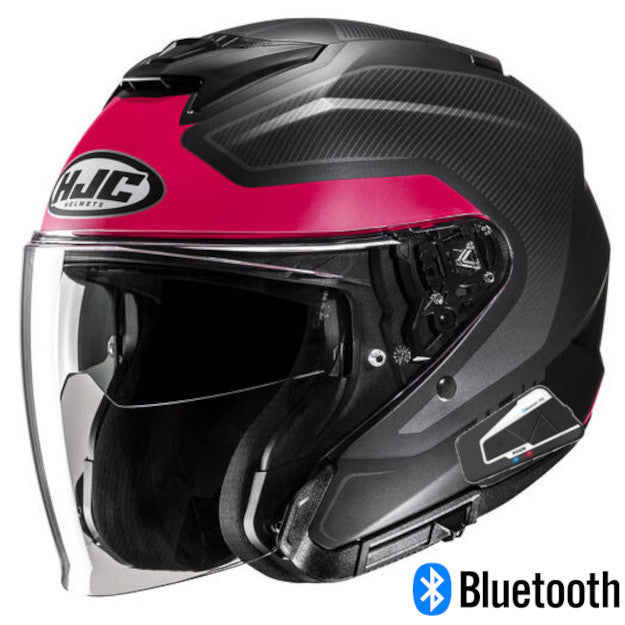 HJC i31 Open Face Bluetooth Helmet Tevis MC-8SF