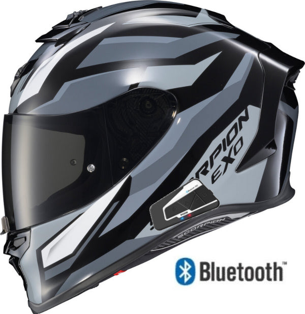 Scorpion EXO EXO-R1 Air Bluetooth Helmet Raven Phantom