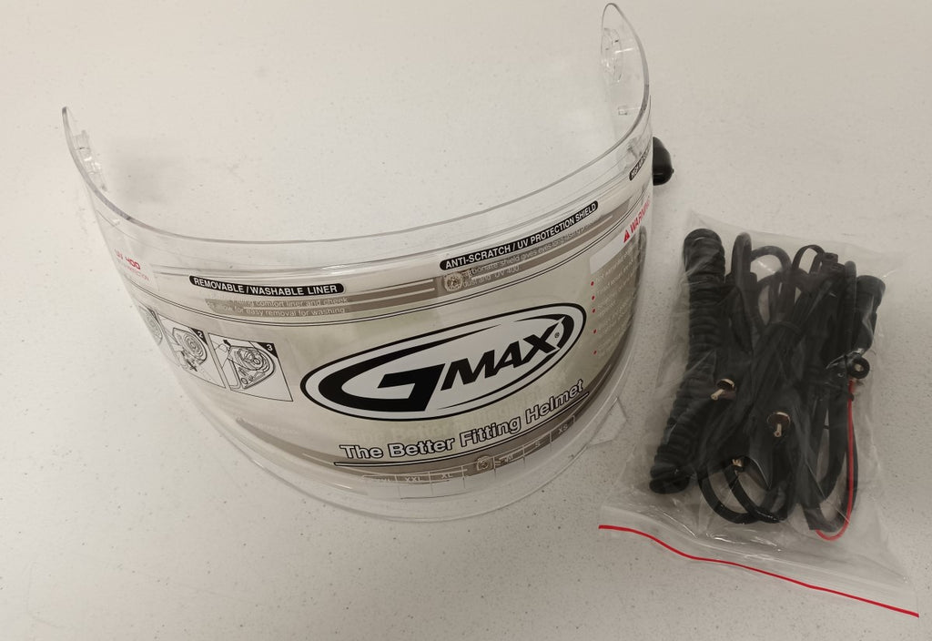 Gmax MD-01 Electric Shield Cord Clear (Open Package)