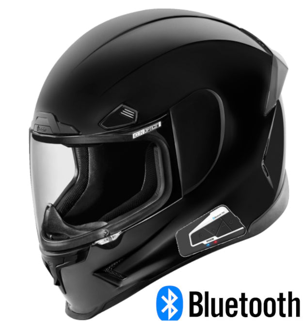 Icon Airframe Pro Bluetooth Full Face Helmet Gloss Black