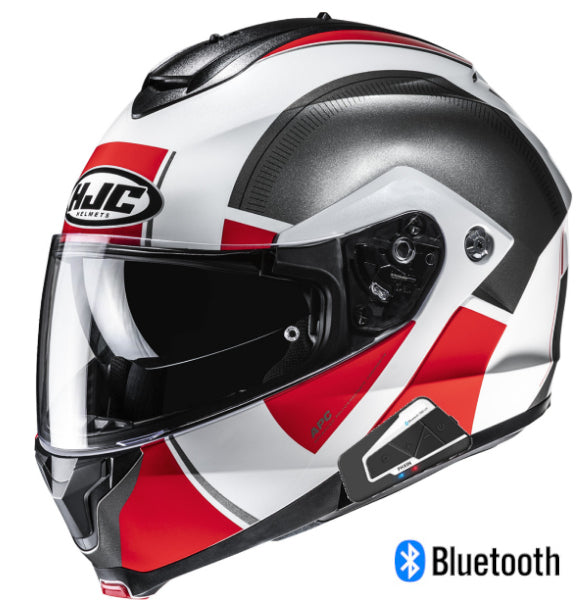 HJC C91 Modular Bluetooth Helmet JYN Graphic MC1
