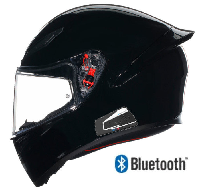 agv k1 glossy black AGV K1 Helmet - Black