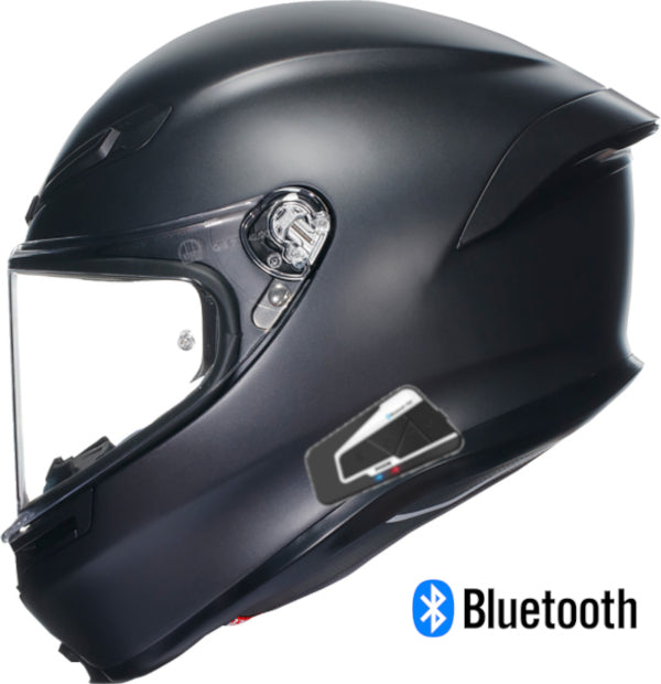 AGV K6 S Full Face Bluetooth Helmet Matte Black
