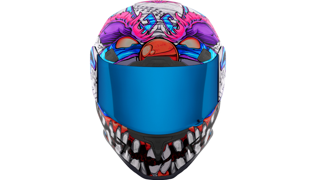 Icon Airfame Pro Full Face Bluetooth Helmet  Krazy Klown 2