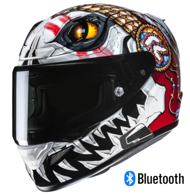HJC RPHA 12N Full Face Bluetooth Helmet Kepina MC1