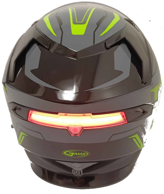 Gmax MD-01S Transistor Modular Street Helmet Black Grey Green