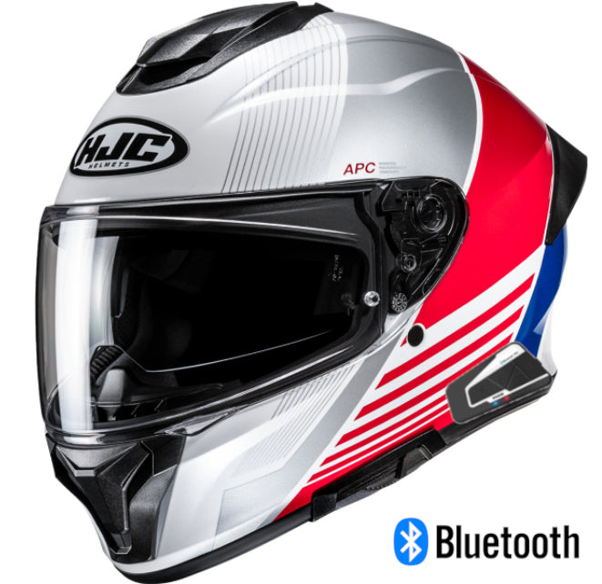 HJC C71 Full Face Bluetooth Helmet Morix MC21
