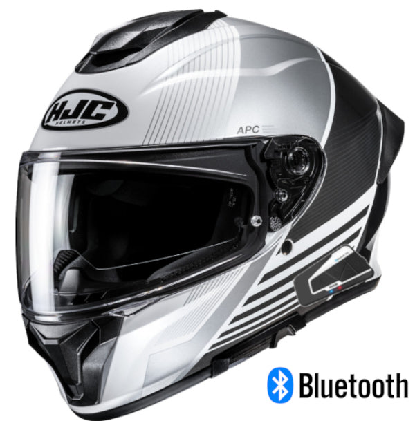 HJC C71 Full Face Bluetooth Helmet Morix MC5