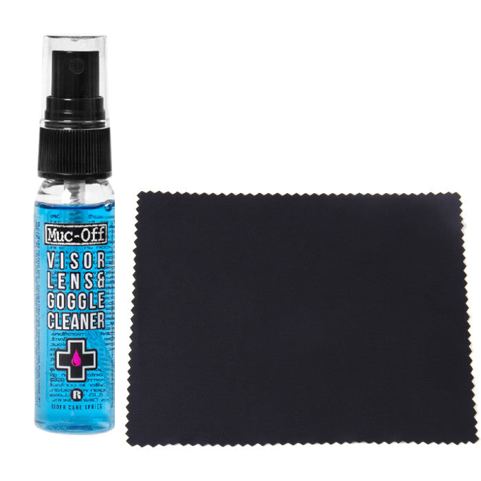 Muc Off Visor Lens and Goggle Cleaner with Microfiber Cloth