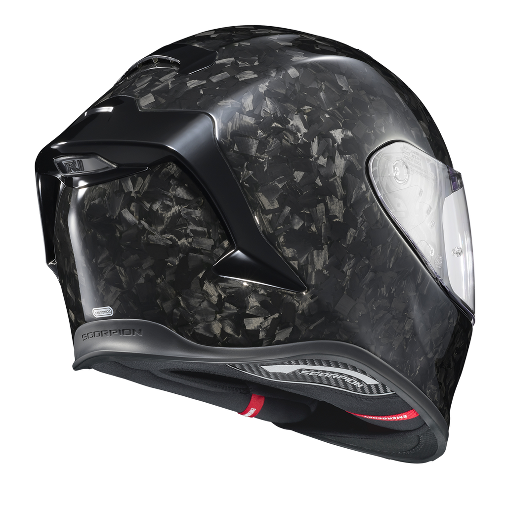 Scorpion EXO EXO-R1 Air Full Face Helmet Onyx Gloss Black