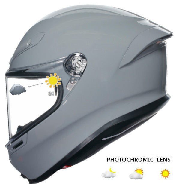 AGV K6S Full Face Helmet Nardo Gray Photochromic Lens Included