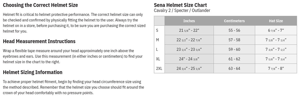 Sena Outlander Helmet Gloss White