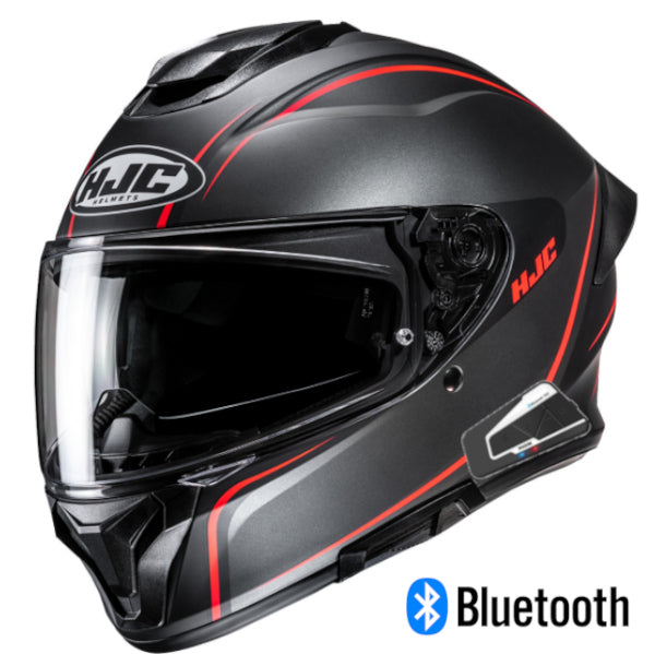 HJC C71 Full Face Bluetooth Helmet Quez MC1SF