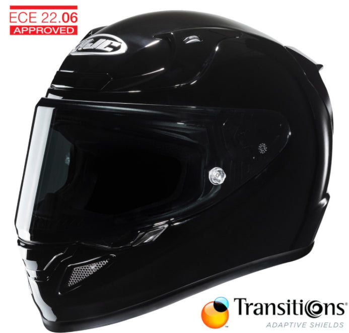 HJC RPHA 12 Helmet Gloss Black Photochromic Shield