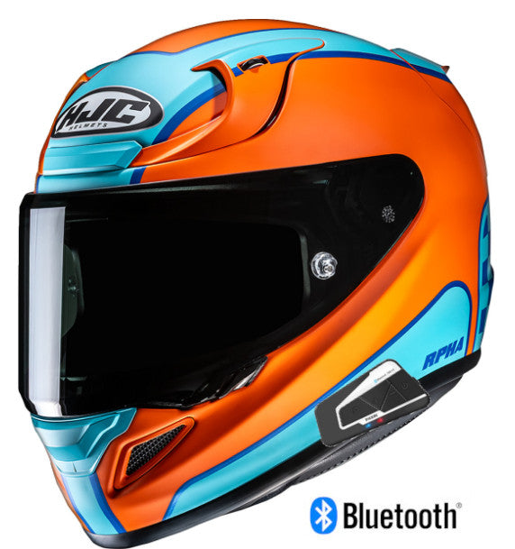 HJC RPHA 12N Full Face Bluetooth Helmet Respon MC27SF