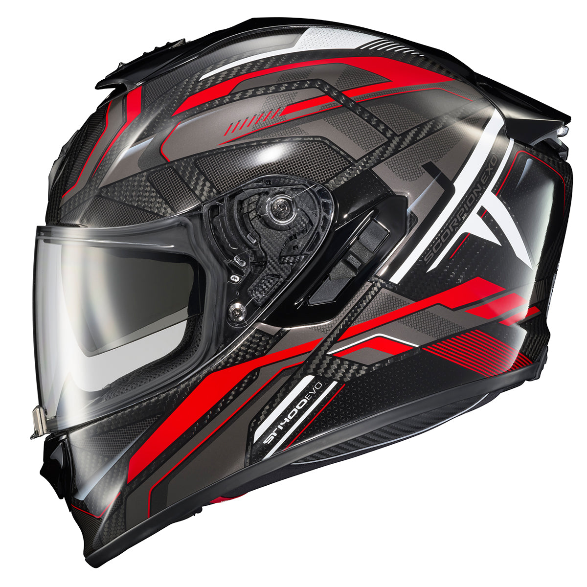 scorpion exo 400 showtime helmet EXO-ST1400 Carbon Full Face Hex Red Medium – HelmetCountry.com centric features—built to elevate For Mc20 Dual-zone 12 cityscape Color:Cloud White