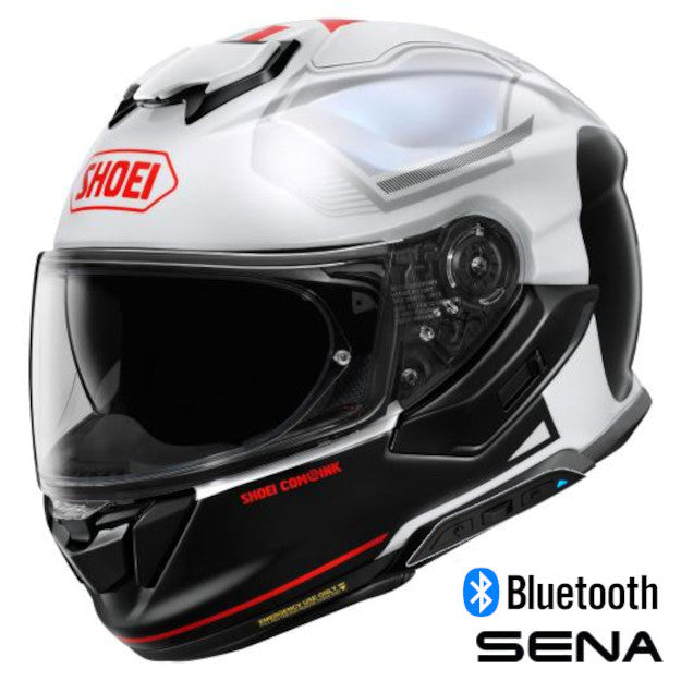 Shoei GT-Air 3 Full Face Bluetooth Helmet Mike TC-6 SRL 3 Installed