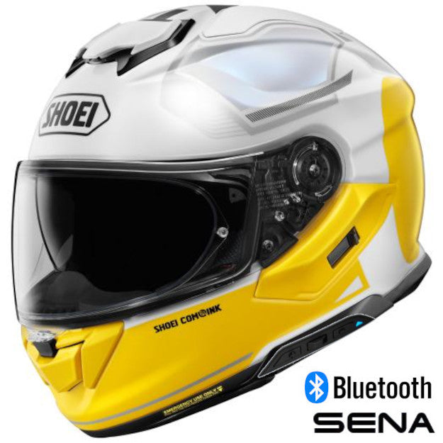Shoei GT-Air 3 Full Face Bluetooth Helmet Mike TC-3 SRL 3 Installed