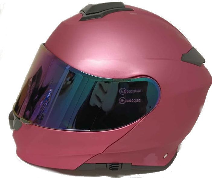 Z1R Solaris 2.0 Modular Helmet Satin Pink Mirror Shield