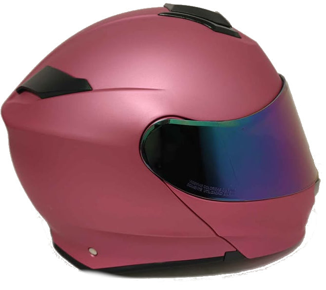 Z1R Solaris 2.0 Modular Helmet Satin Pink Mirror Shield