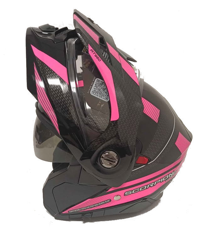 Scorpion EXO-AT960 Dual Sport Modular Street Helmet Hicks Pink