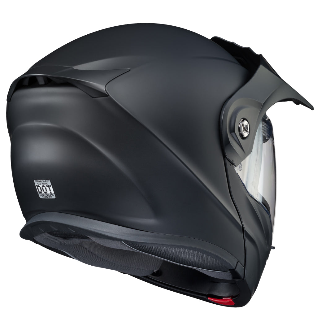 Scorpion EXO-AT950 Dual Sport Modular Helmet Matte Black Pinlock Shield with Insert