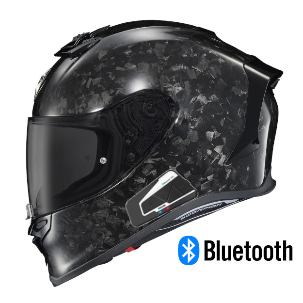 Scorpion EXO EXO-R1 Air Full Face Bluetooth Helmet Onyx Gloss Black