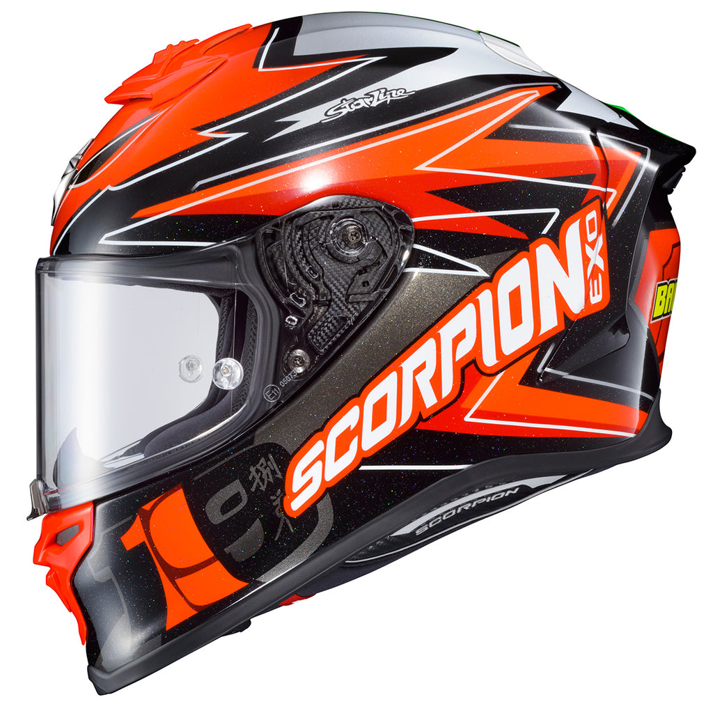 Scorpion EXO EXO-R1 Air Full Face Bautista Red/Black/White