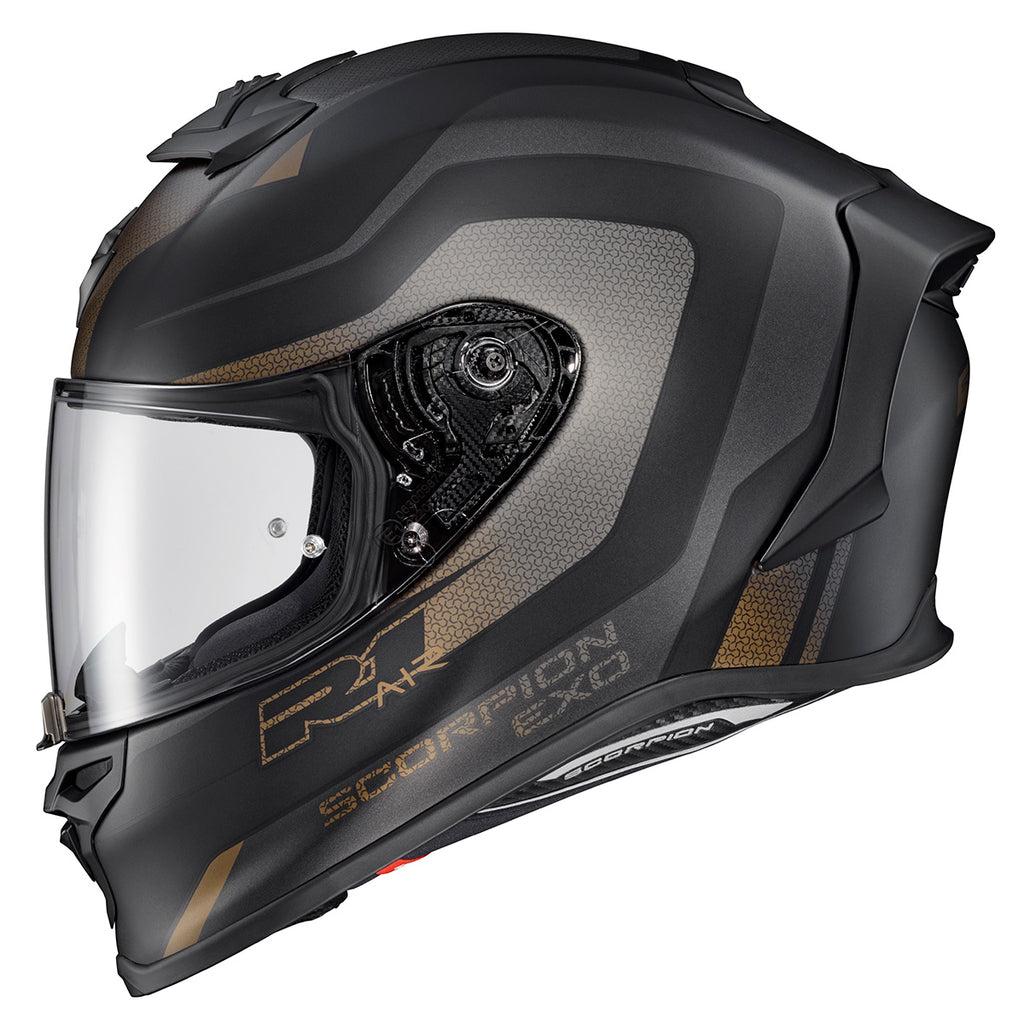 Scorpion EXO-R1 Air Full Face Hive Gold/Black