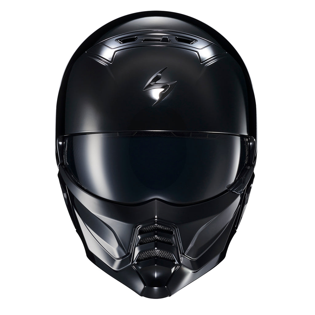Scorpion Exo Covert 2 Open Face Helmet Gloss Black