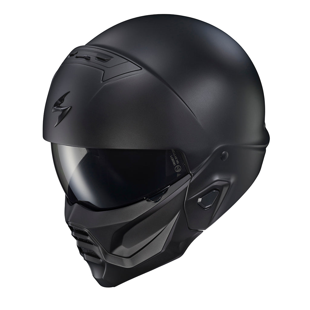 Scorpion Exo Covert 2 Open Face Helmet Matte Black