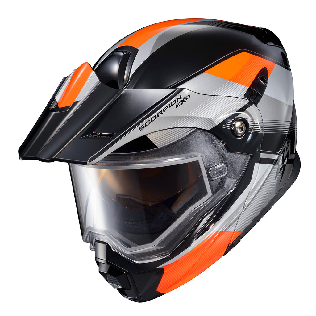 Scorpion EXO-AT950 Dual Sport Snow Helmet Zec Orange – HelmetCountry.com Scorpion EXO-AT950 Dual Sport Snow Helmet Zec Orange – HelmetCountry.com