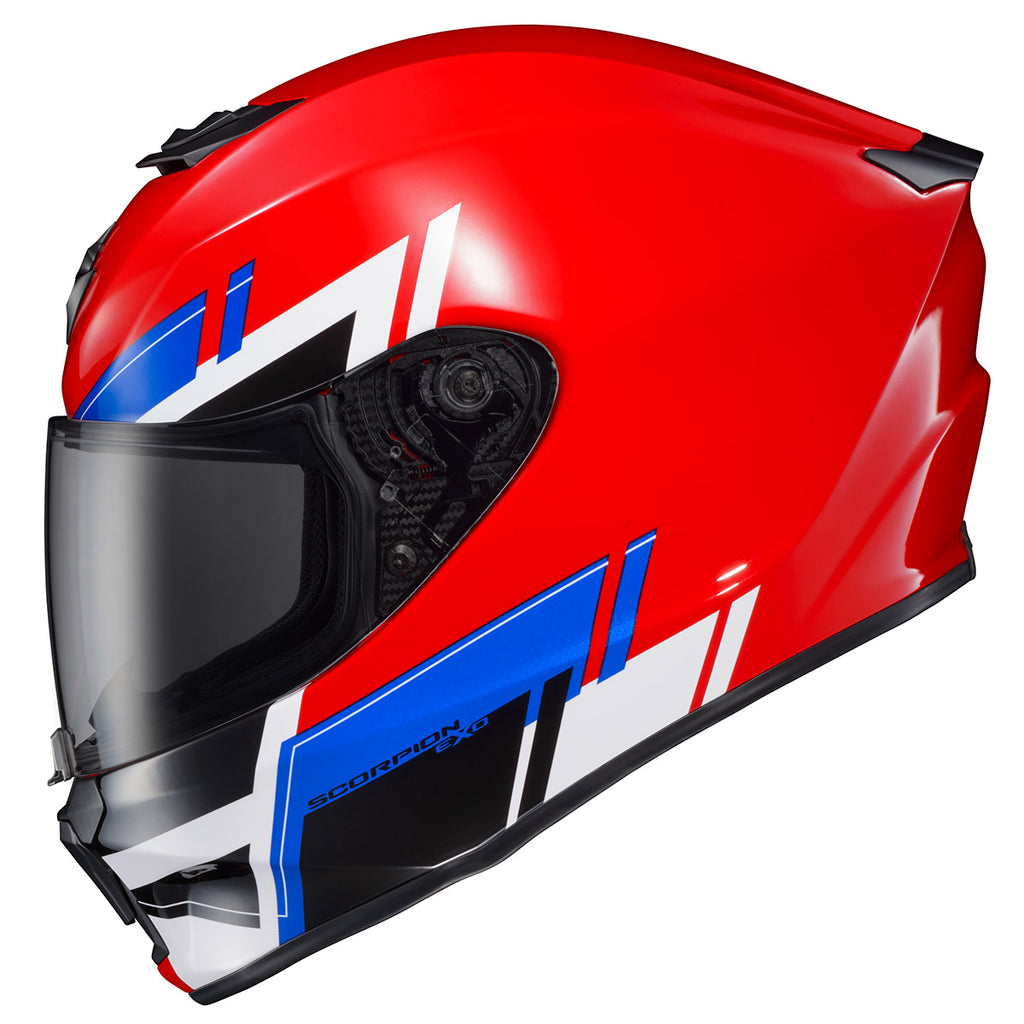 Scorpion EXO-R420 Full-Face Helmet Pace Red / Small