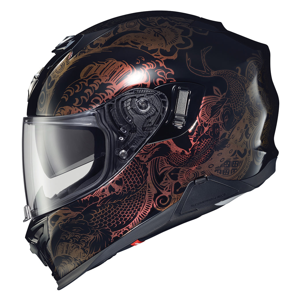 Scorpion EXO-T-520 Full Face Helmet Nama-Sushi Black Chameleon