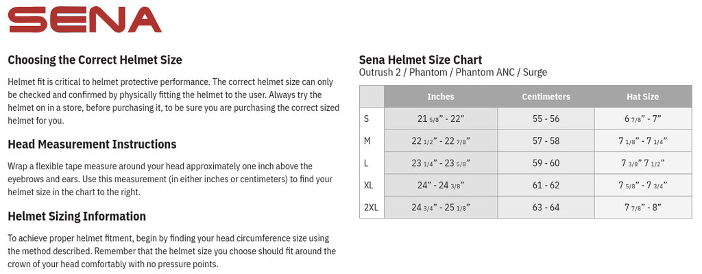 Sena Phantom ANC Full Face Blueooth Helmet Gloss Black