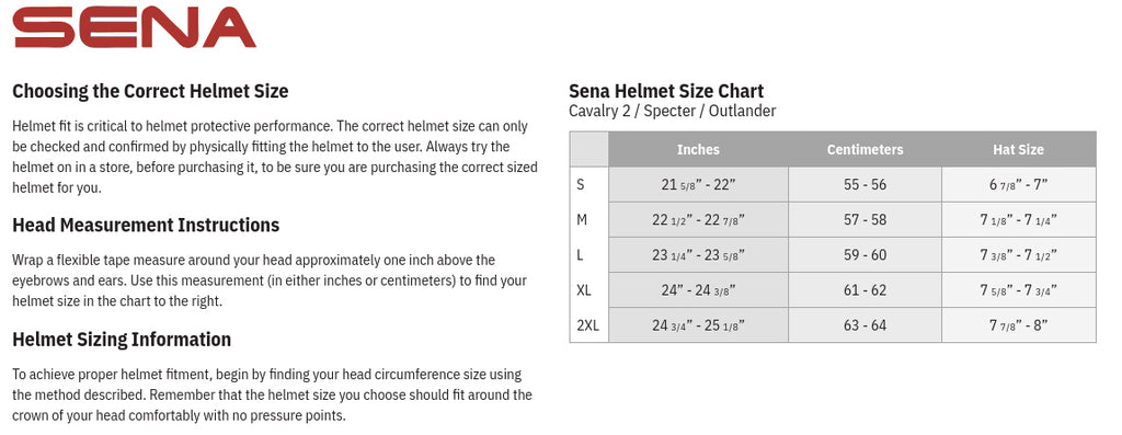 Sena Specter Modular Helmet Gloss White