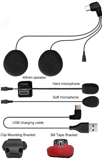 PHXIN T12 Pro 2nd Helmet Kit