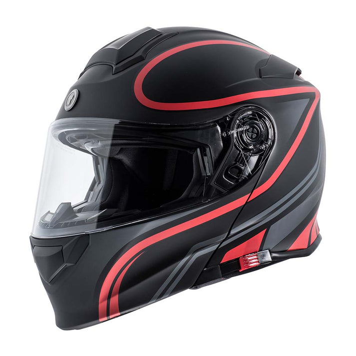 Torc T-28 Modular Helmet Vapor Red Size Large