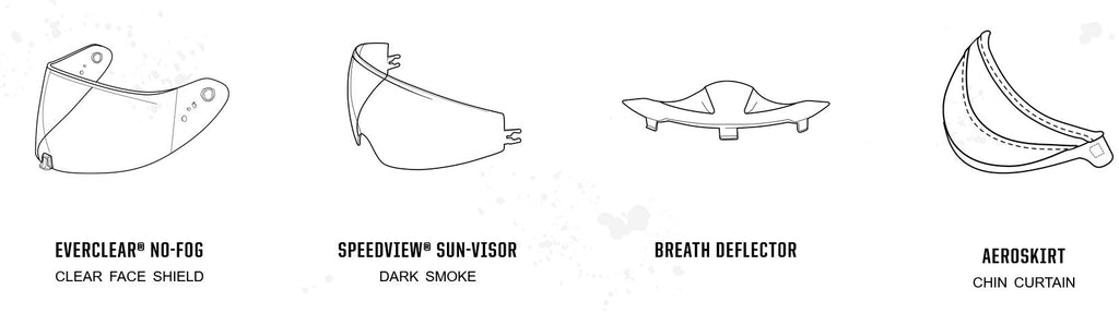 Scorpion EXO-T-520 Full Face Bluetooth Helmet Zuse Orange EXO-Com