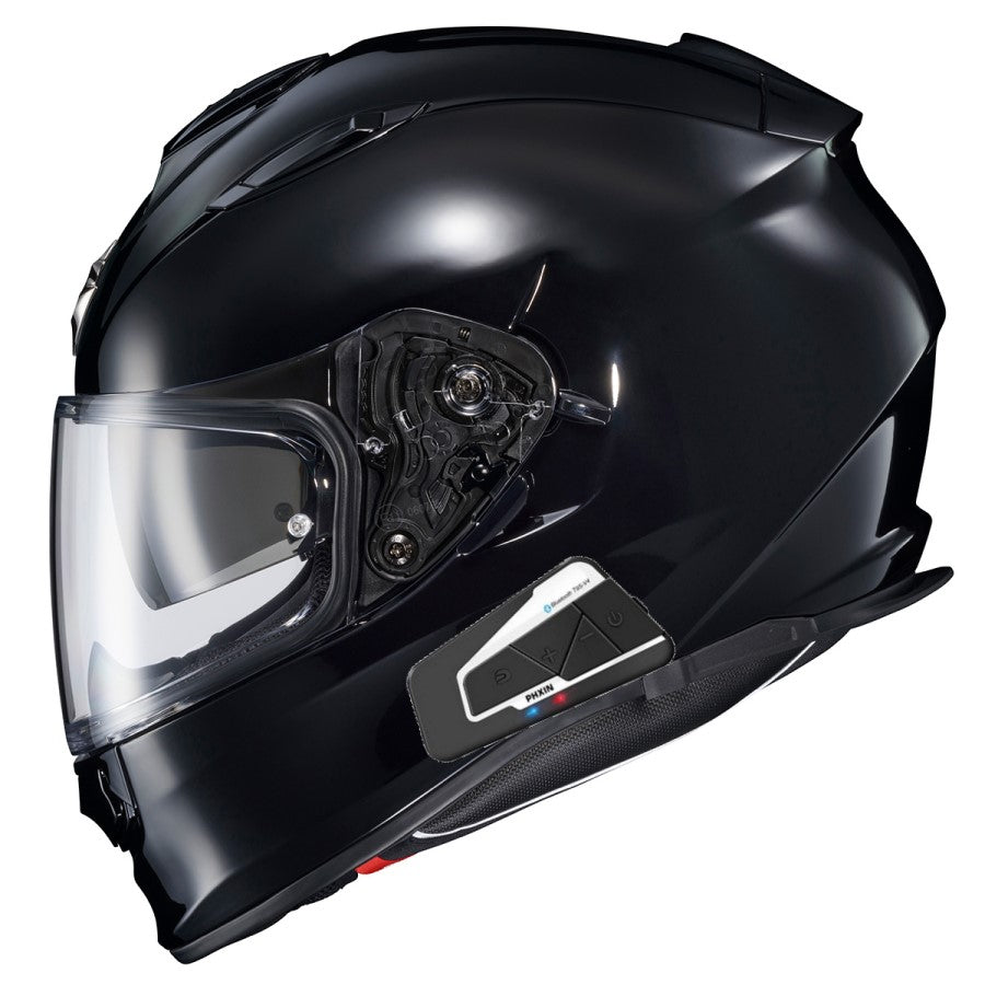 Scorpion Ryzer Full Face Bluetooth Helmet Gloss Black